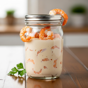 Camarones en Salsa Bechamel 500gr